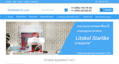 Desktop Screenshot of mosaica-ru.com
